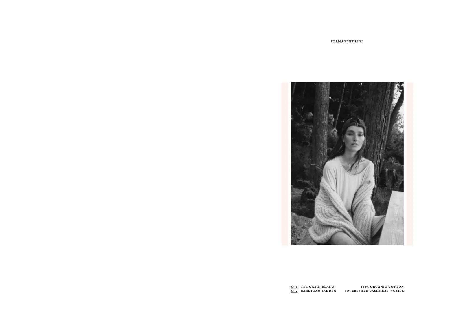 Chevreuse lookbook, plate 1 of 11